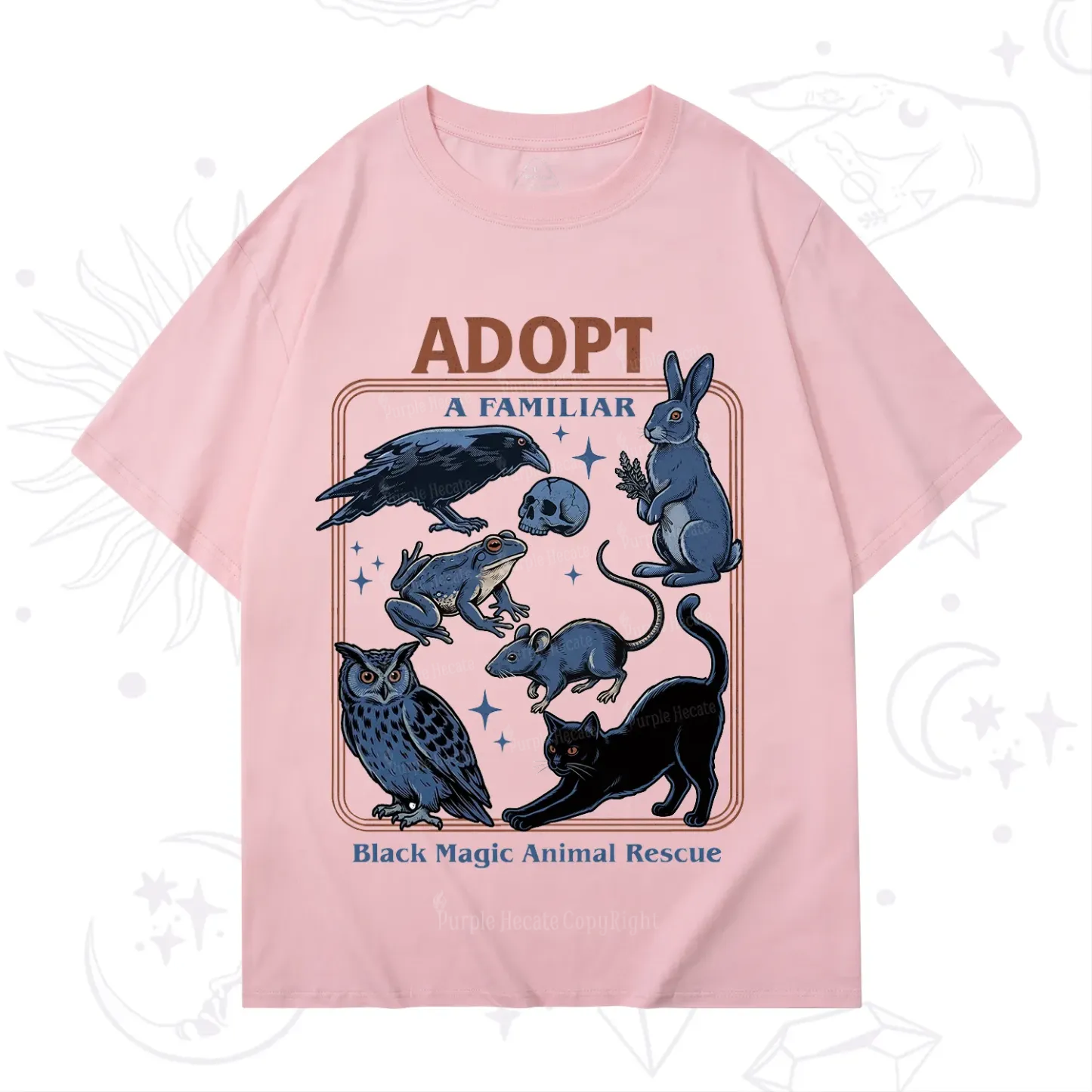 Purplehecate Adopt a Familiar T-Shirt