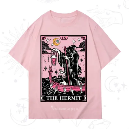 Purplehecate The Hermit Tarot Card T-Shirt