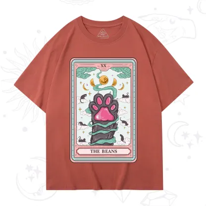 Purplehecate The Beans Cat Tarot T-Shirt