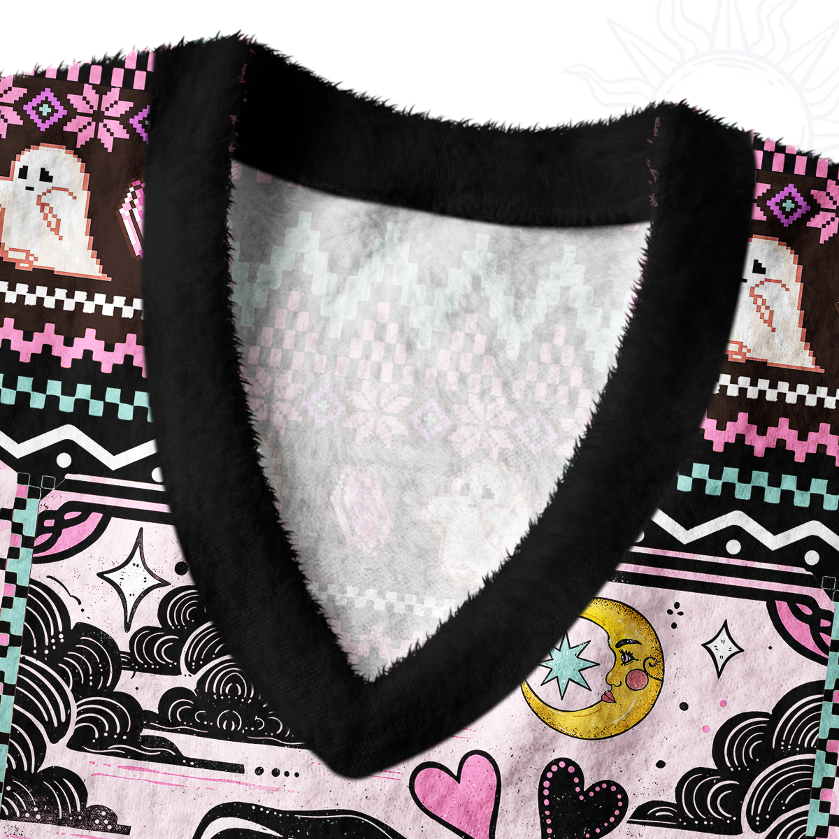 Purplehecate The Killer Call Ugly Sweater Vest