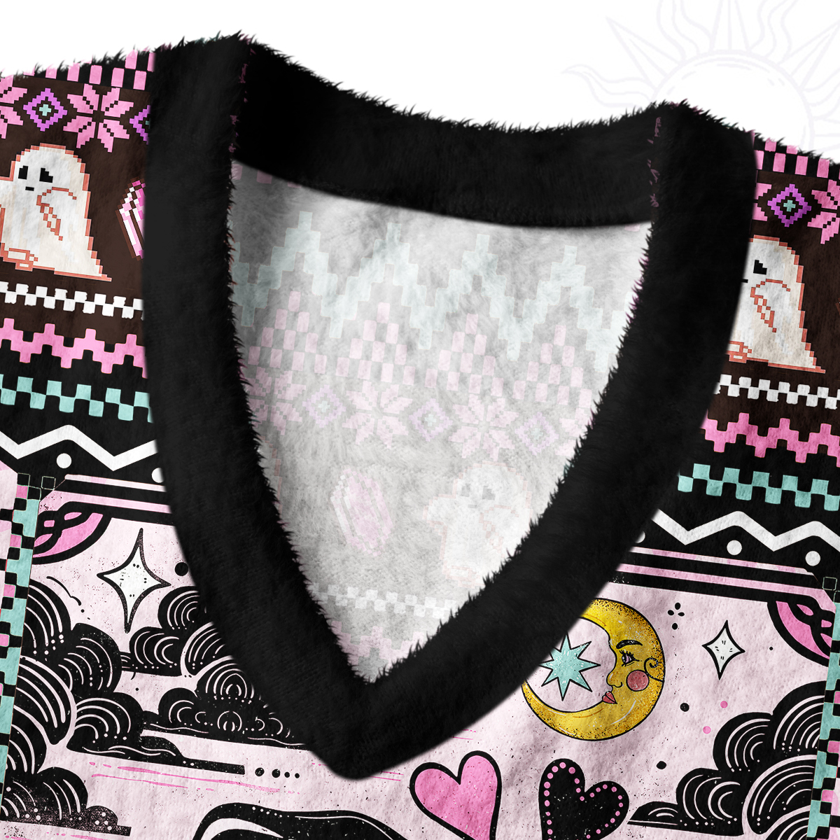 Purplehecate The Killer Call Ugly Sweater Vest