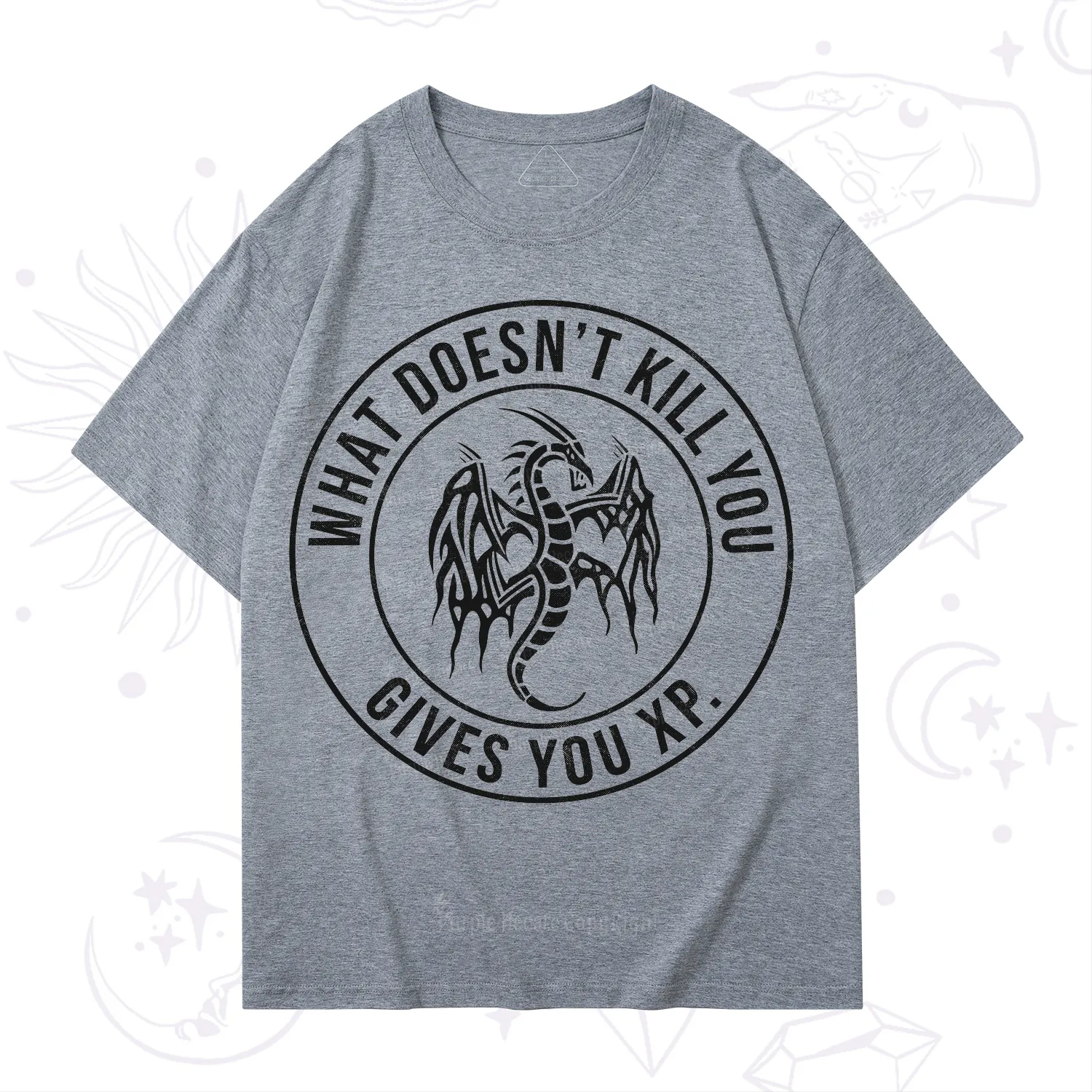 Purplehecate What Doesn't Kill You Gives You XP T-Shirt