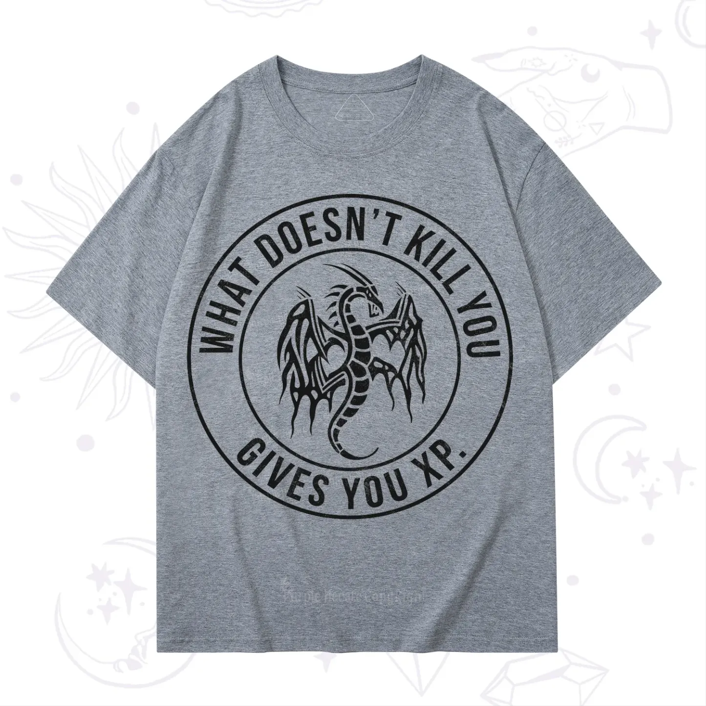 Purplehecate What Doesn't Kill You Gives You XP T-Shirt