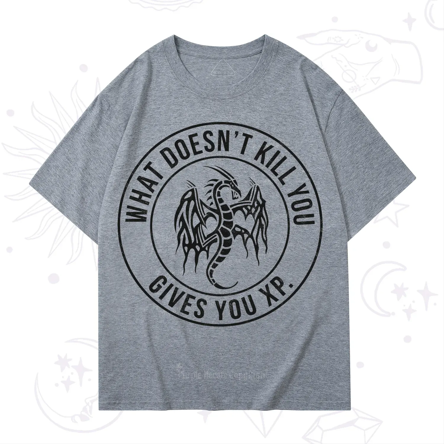 Purplehecate What Doesn't Kill You Gives You XP T-Shirt