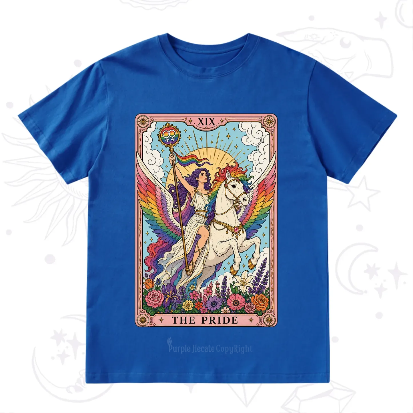 Purplehecate The Pride Tarot Card T-Shirt