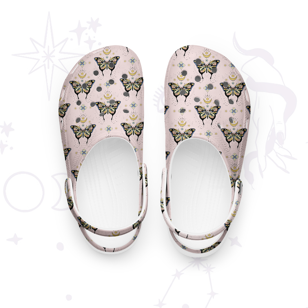 Purplehecate I Am Opening Rubber Clogs