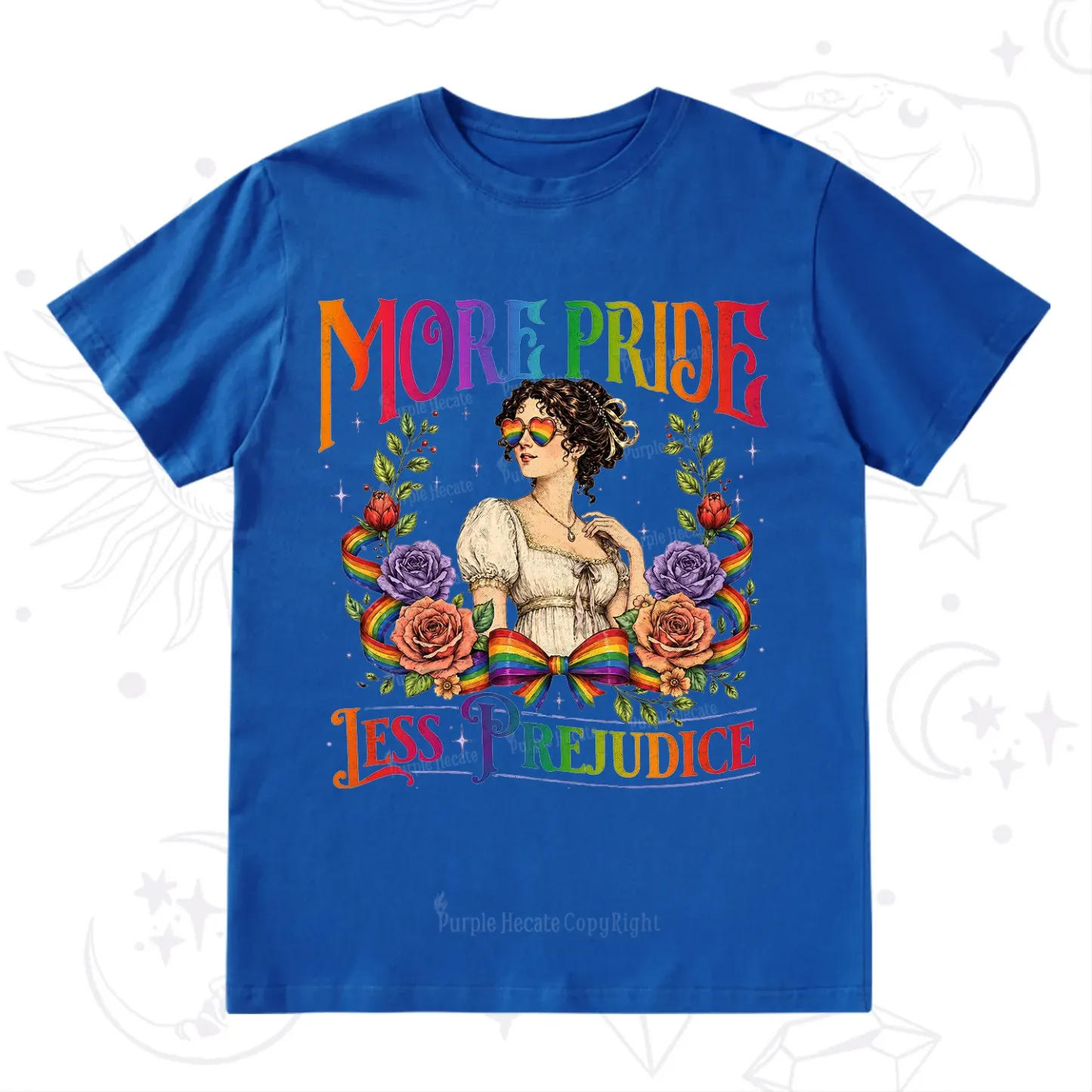 Purplehecate More Pride Less Prejudice Pride T-Shirt