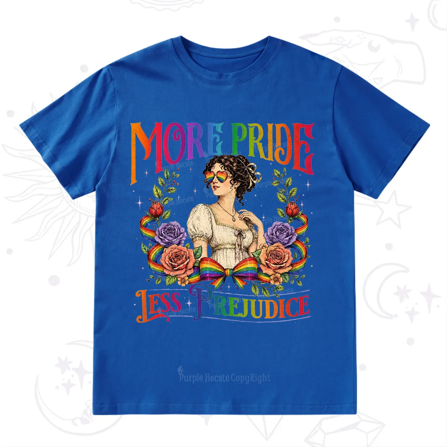 Purplehecate More Pride Less Prejudice Pride T-Shirt