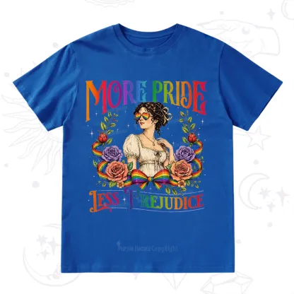 Purplehecate More Pride Less Prejudice Pride T-Shirt