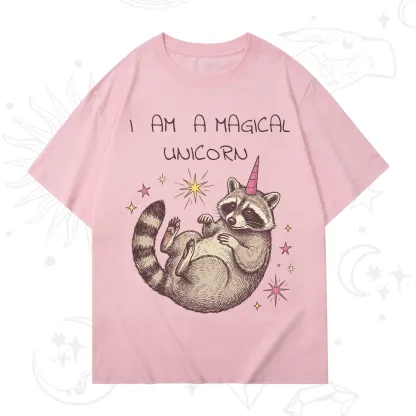 Purplehecate I Am A Magical Unicorn Raccoon T-Shirt