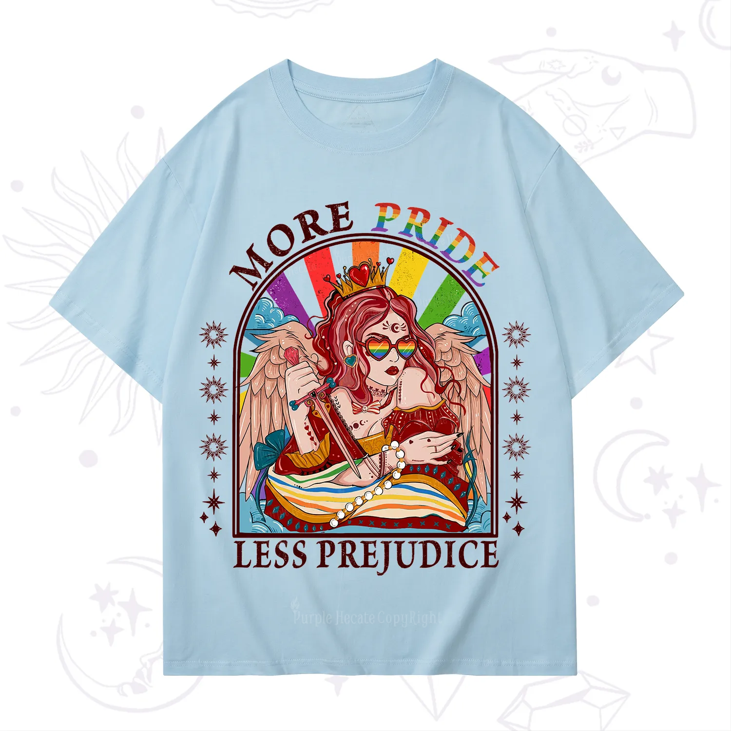 Purplehecate More Pride Less Prejudice T-Shirt