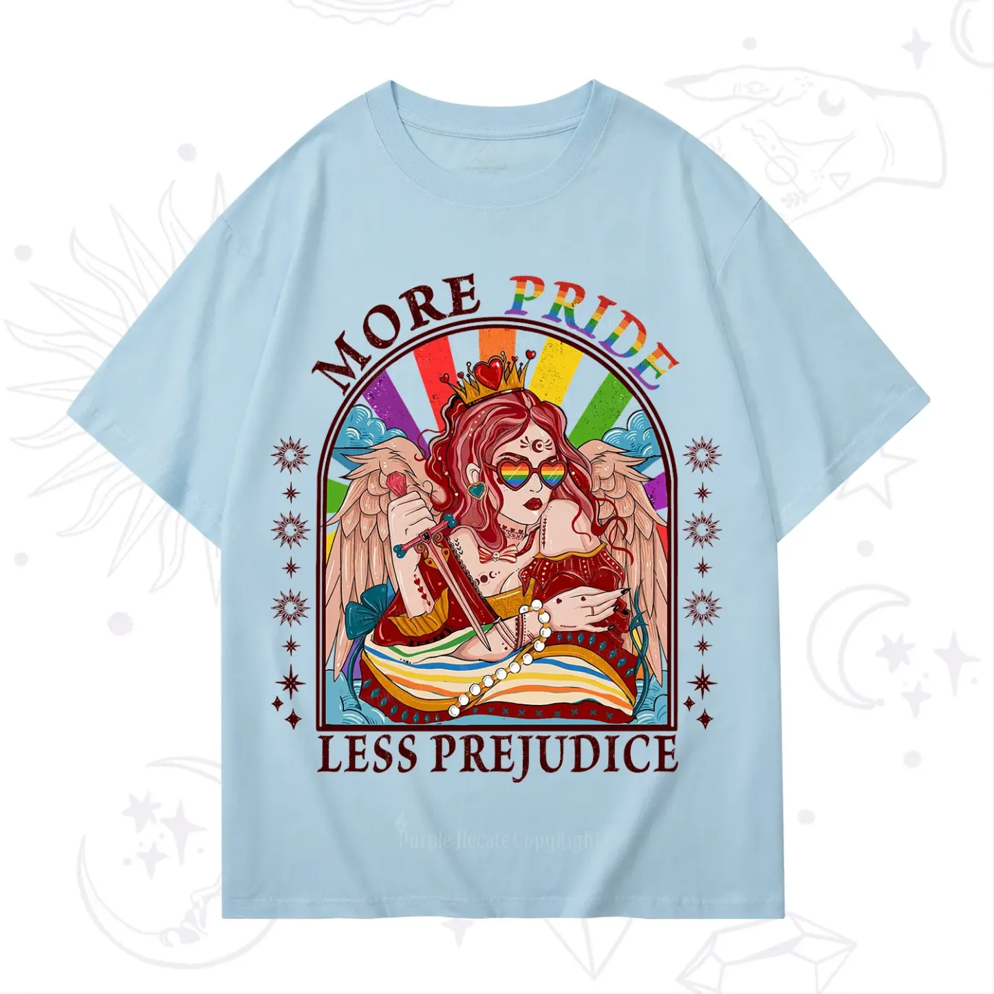 Purplehecate More Pride Less Prejudice T-Shirt