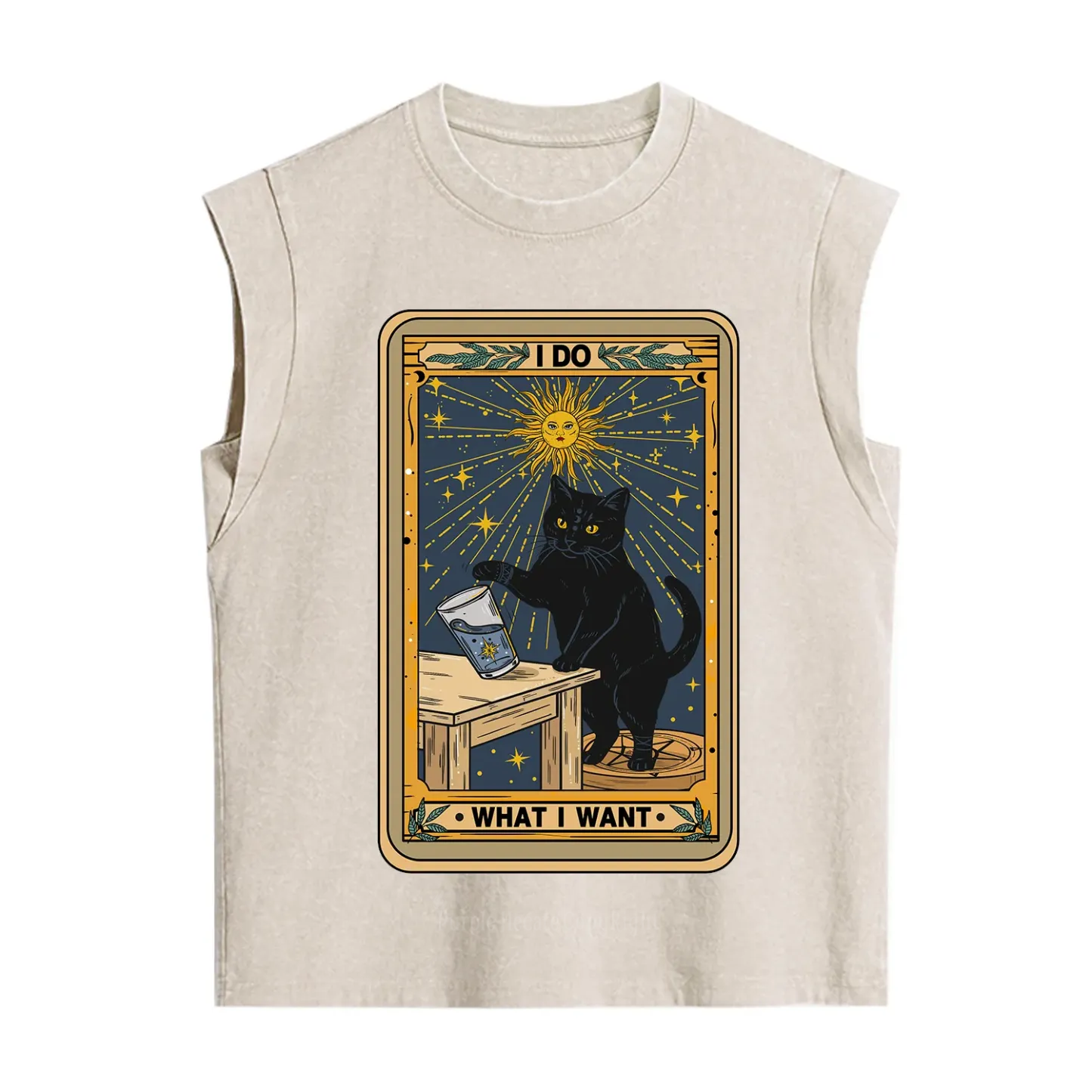 Purplehecate I Do What I Want Cats Vintage Washed Tank
