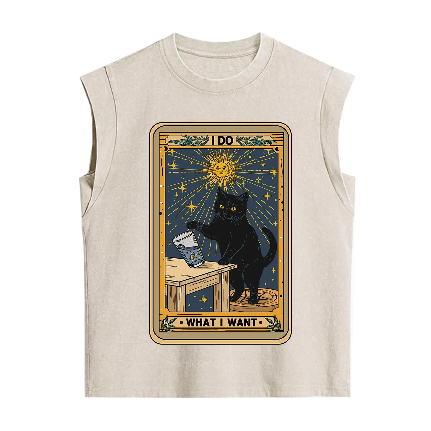 Purplehecate I Do What I Want Cats Vintage Washed Tank