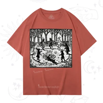 Purplehecate Woodland Rites of the Black Goat T-Shirt