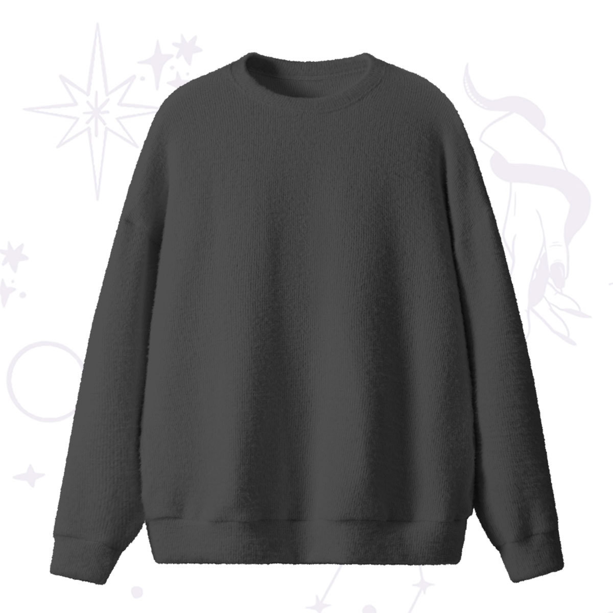 Purplehecate Fuzzy Ugly Sweater