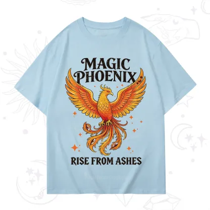 Purplehecate Magic Phoenix Rise From Ashes T-Shirt