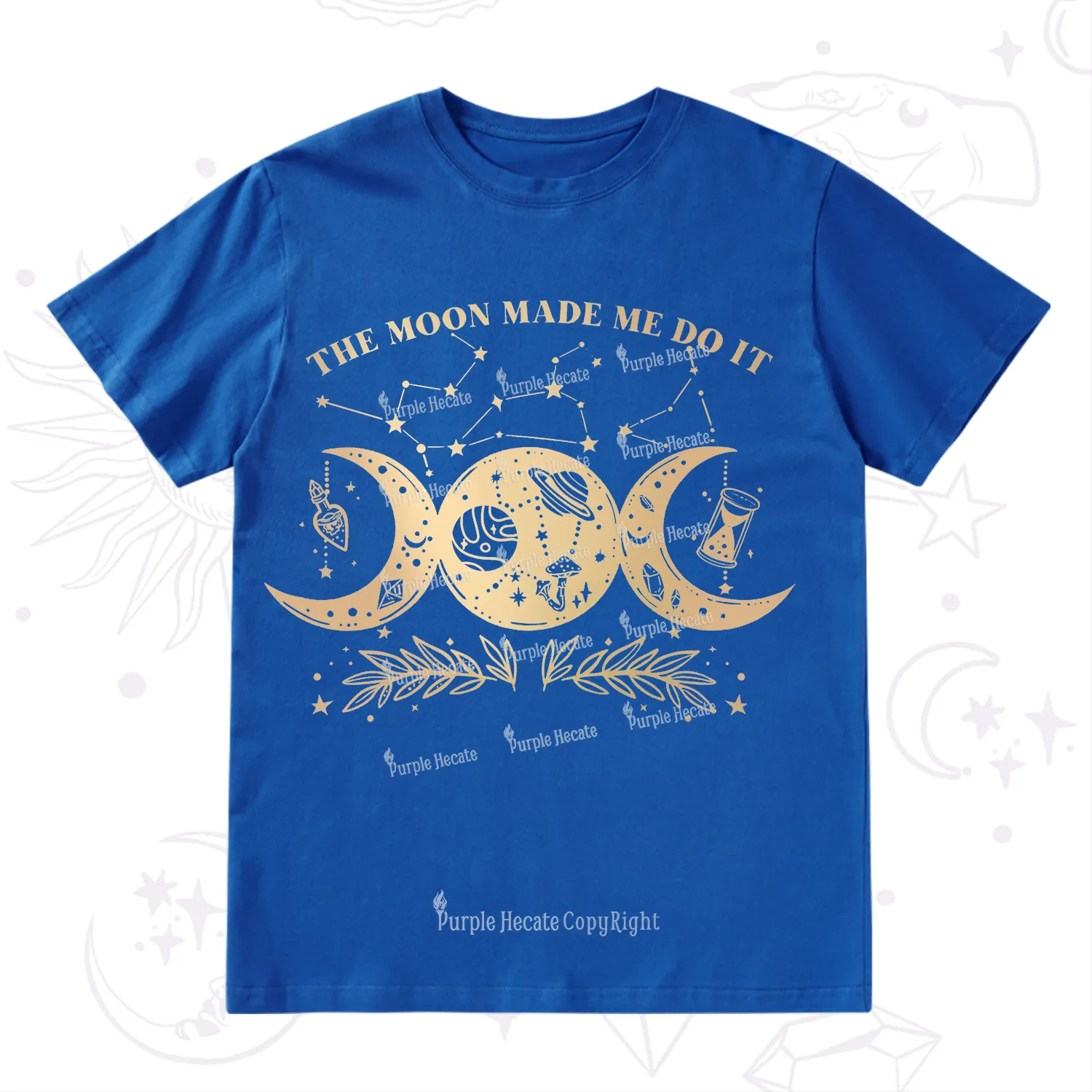 Purplehecate The Moon Made Me Do Itd T-Shirt