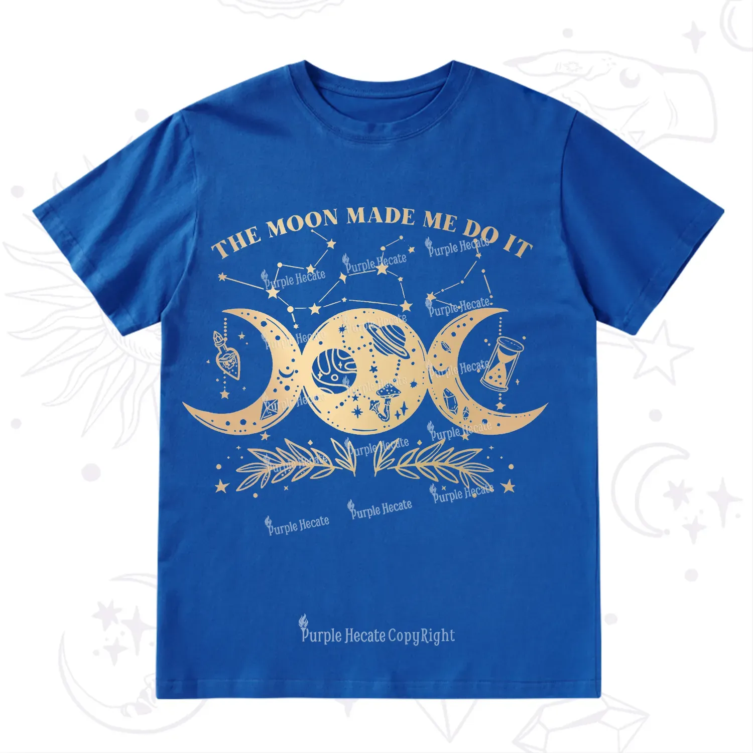 Purplehecate The Moon Made Me Do Itd T-Shirt