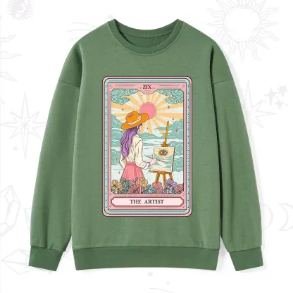 Purplehecate The Artist Tarot Sweatshirt