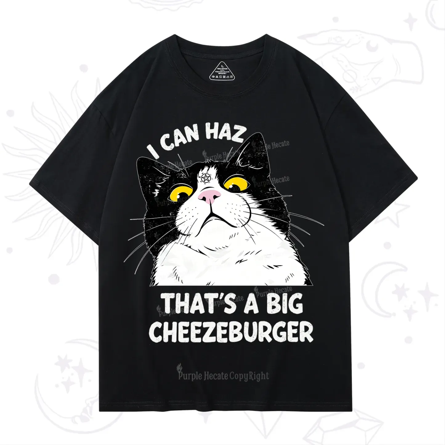 Purplehecate I Can Haz That's A Big Cheezeburger T-Shirt