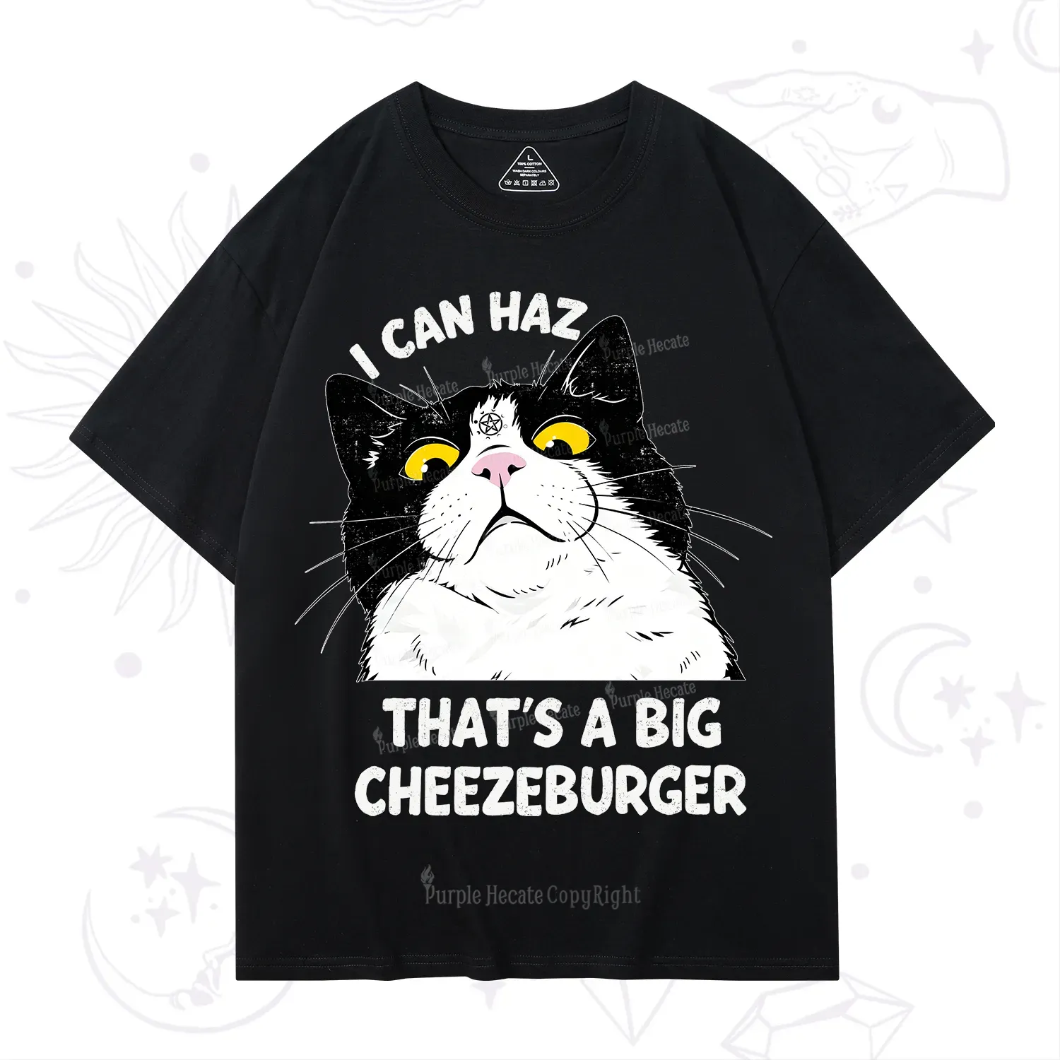 Purplehecate I Can Haz That's A Big Cheezeburger T-Shirt