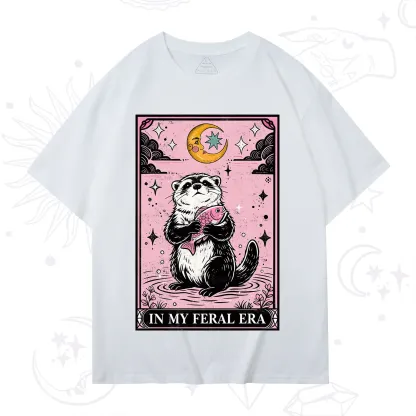 Purplehecate The In My Feral Era Tarot Otter T-Shirt