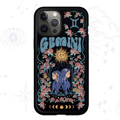 Purplehecate Gemini Spirit Zodiac Phone Case