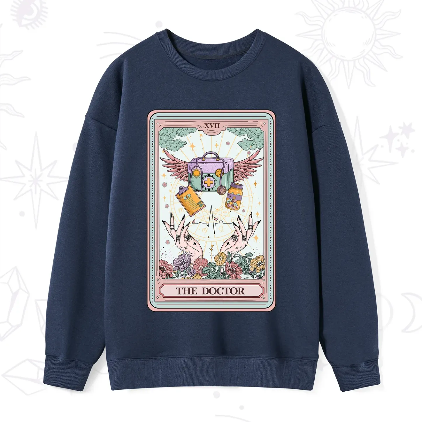 Purplehecate The Doctor Tarot Sweatshirt