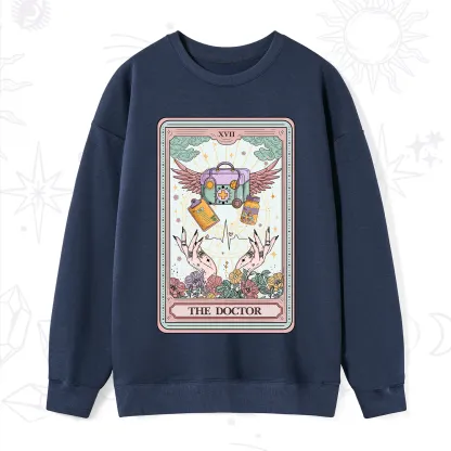 Purplehecate The Doctor Tarot Sweatshirt