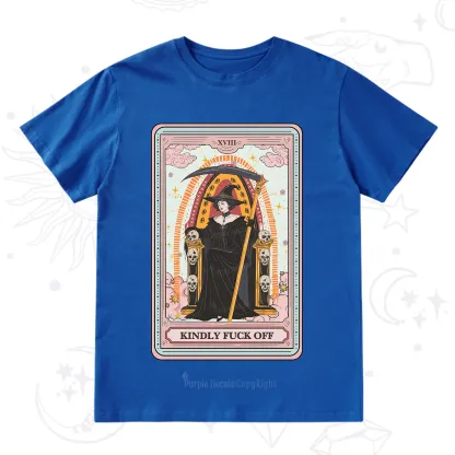 Purplehecate The Kindly Fuck Off Tarot T-Shirt