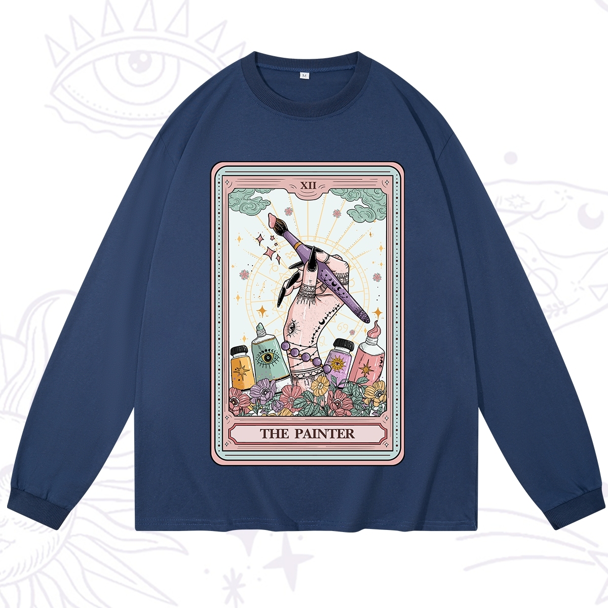 Purplehecate The Painter Tarot Long Sleeve T-Shirt