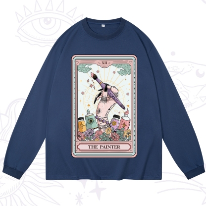 Purplehecate The Painter Tarot Long Sleeve T-Shirt
