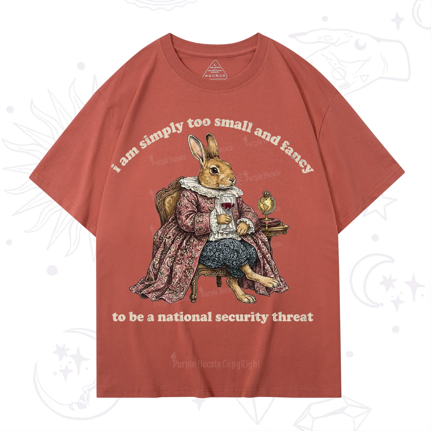 Purplehecate Too Small and Fancy T-Shirt