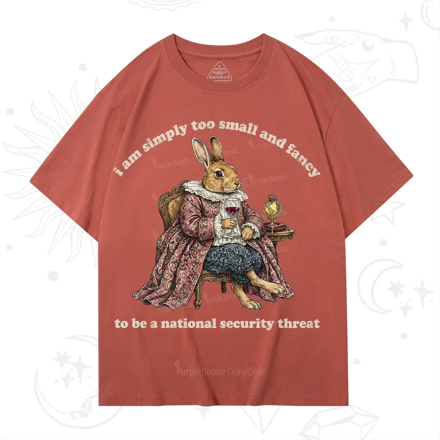 Purplehecate Too Small and Fancy T-Shirt