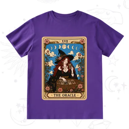 Purplehecate The Oracle Witch Tarot T-Shirt