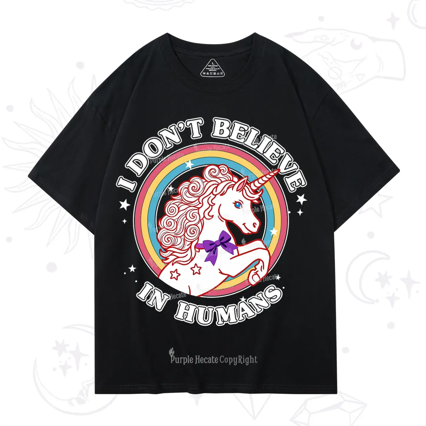 Purplehecate I Don't Believe In Humans T-Shirt