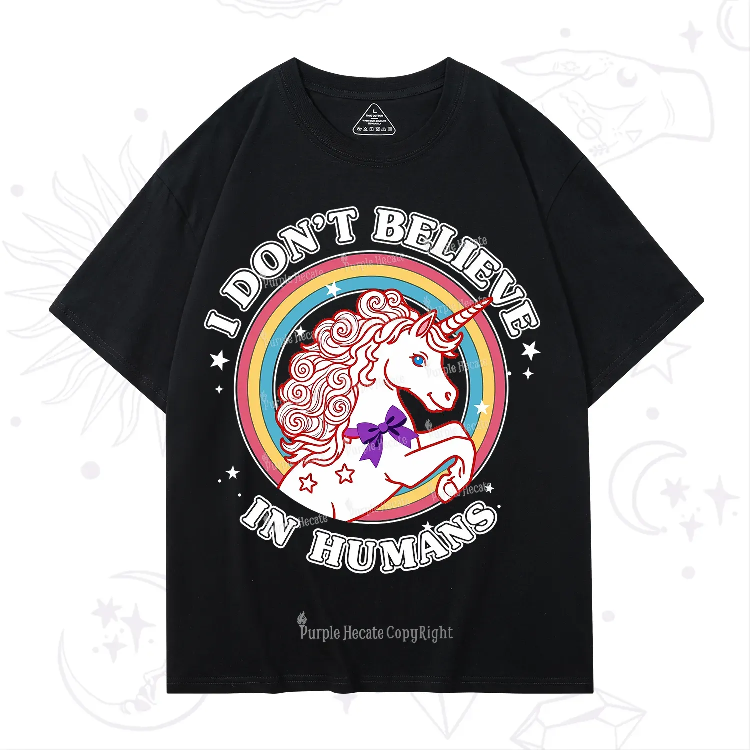 Purplehecate I Don't Believe In Humans T-Shirt
