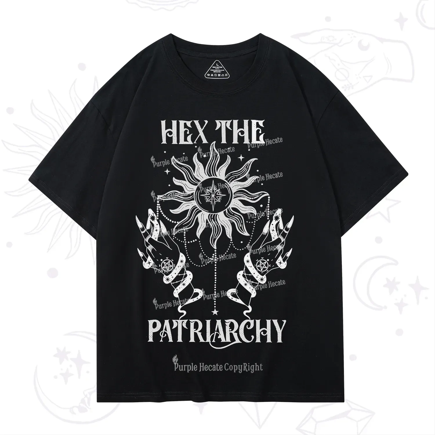Purplehecate Hex The Patriarchy T-Shirt