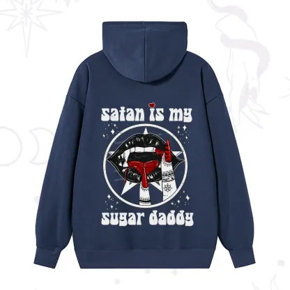 Purplehecate Satan Is My Sugar Daddy Hoodie