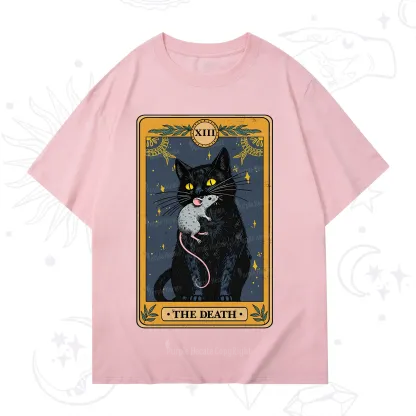 Purplehecate The Death Tarot Cat T-Shirt
