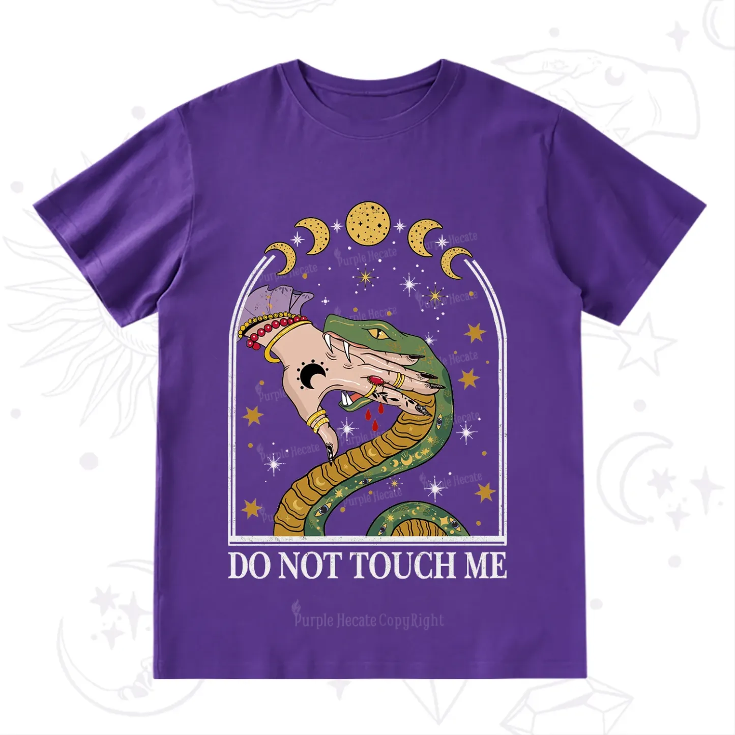 Purplehecate Do Not Touch Me T-Shirt