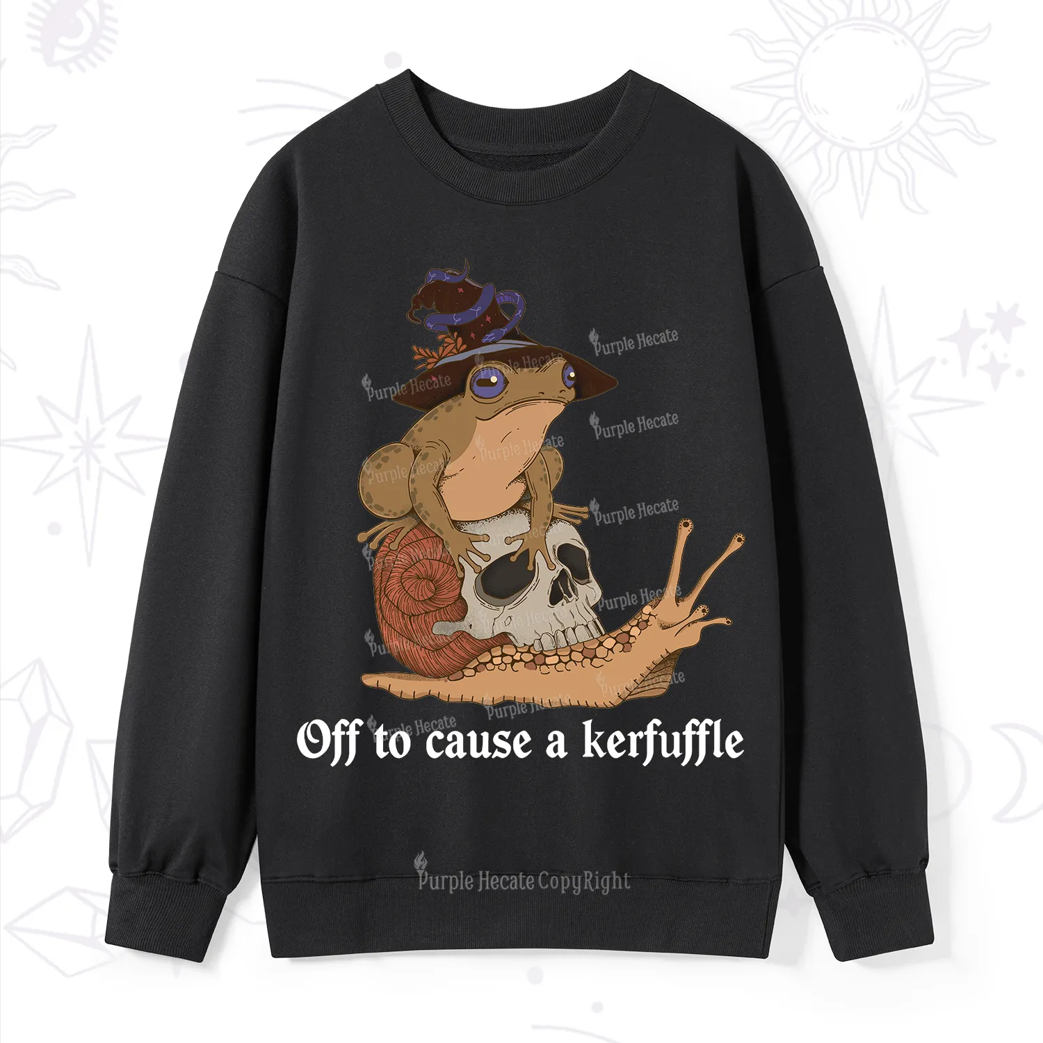 Purplehecate Off To Cause A Kerfuffle Sweatshirt