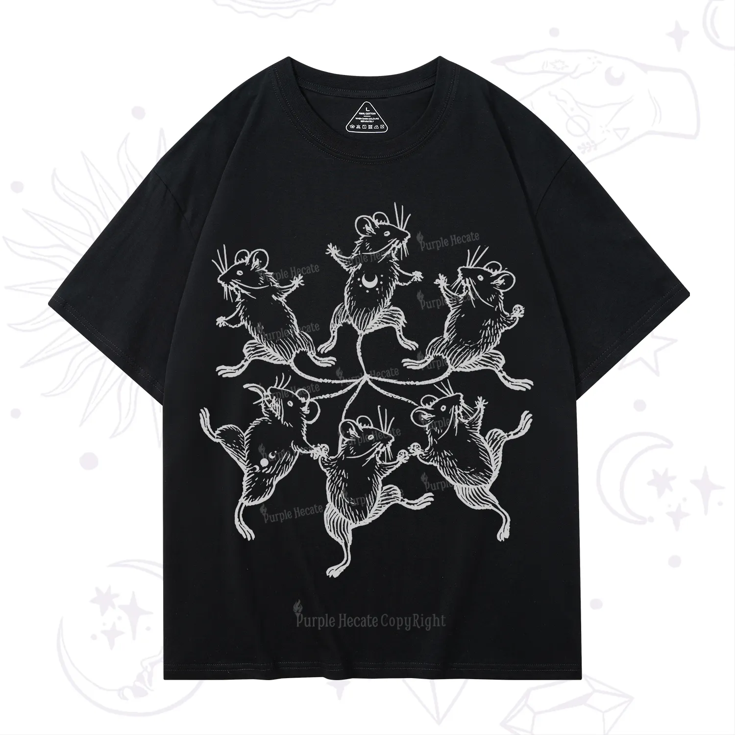 Purplehecate The Midnight Mouse Dance T-Shirt