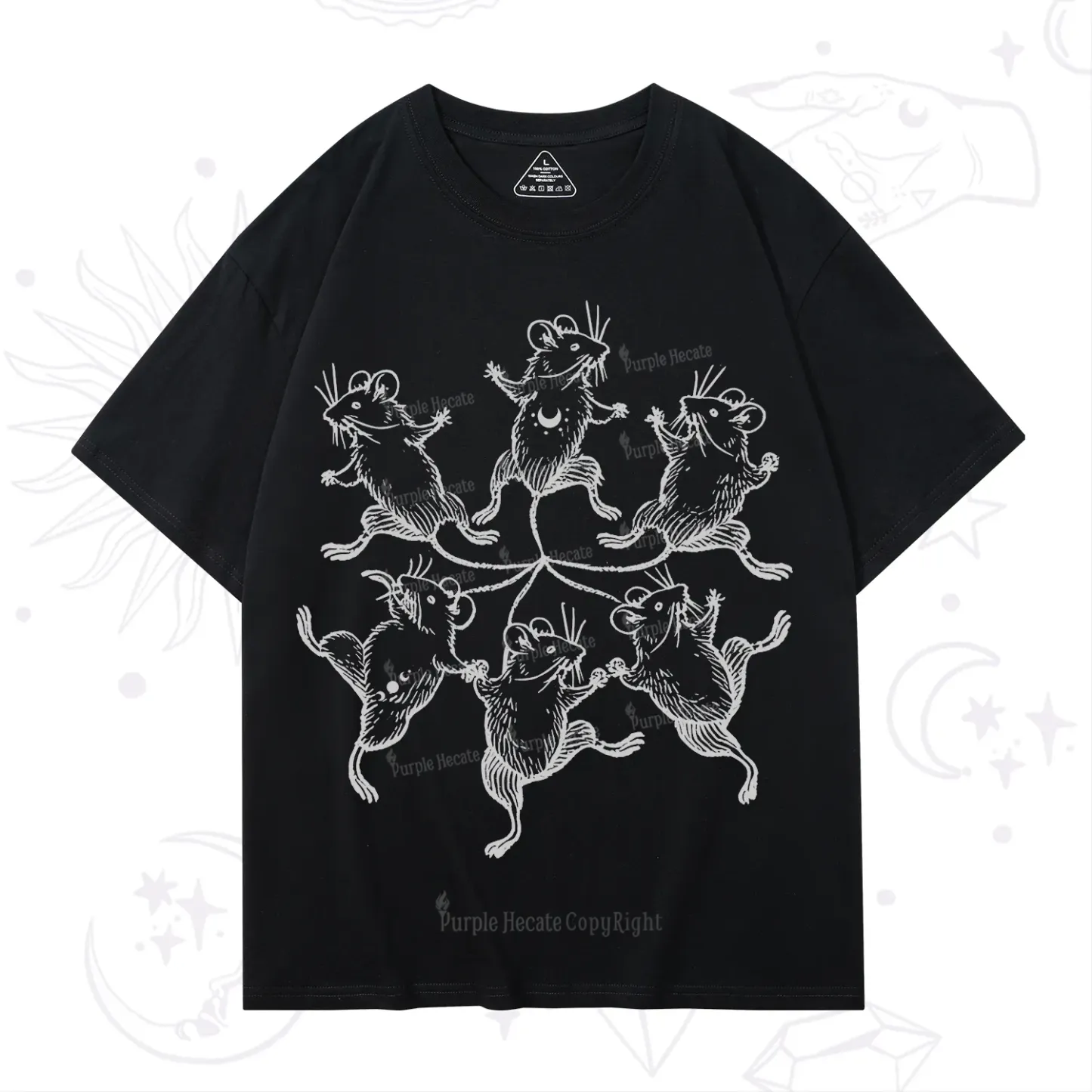 Purplehecate The Midnight Mouse Dance T-Shirt