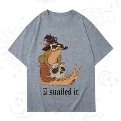 Purplehecate I Snailed It T-Shirt