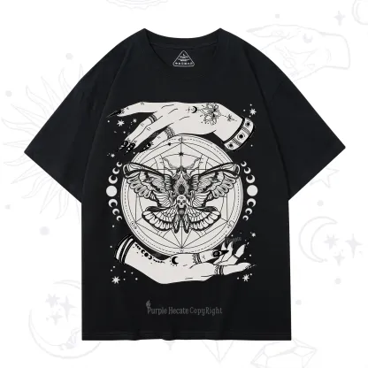 Purplehecate Alchemy Death Moth T-Shirt
