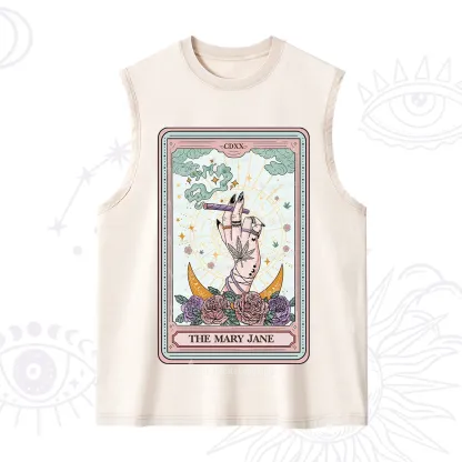 Purplehecate The Mary Jane Tarot Washed Tank