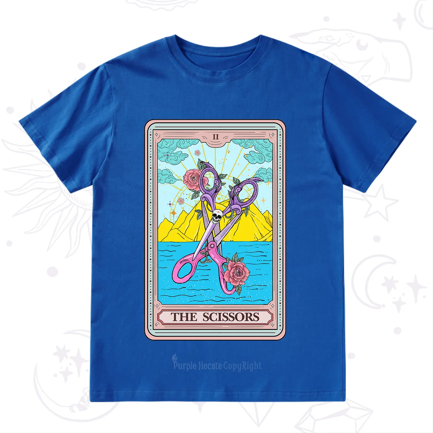 Purplehecate The Scissor Tarot Pride T-Shirt