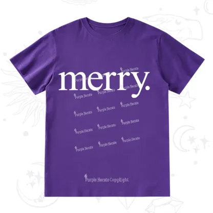 Purplehecate Merry Christmas T-Shirt
